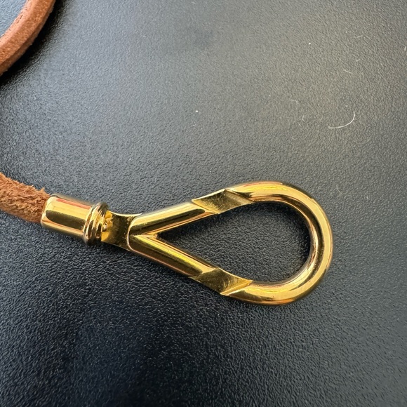 Hermes Vintage Gold Plated Atame Bracelet - Picture 9 of 16